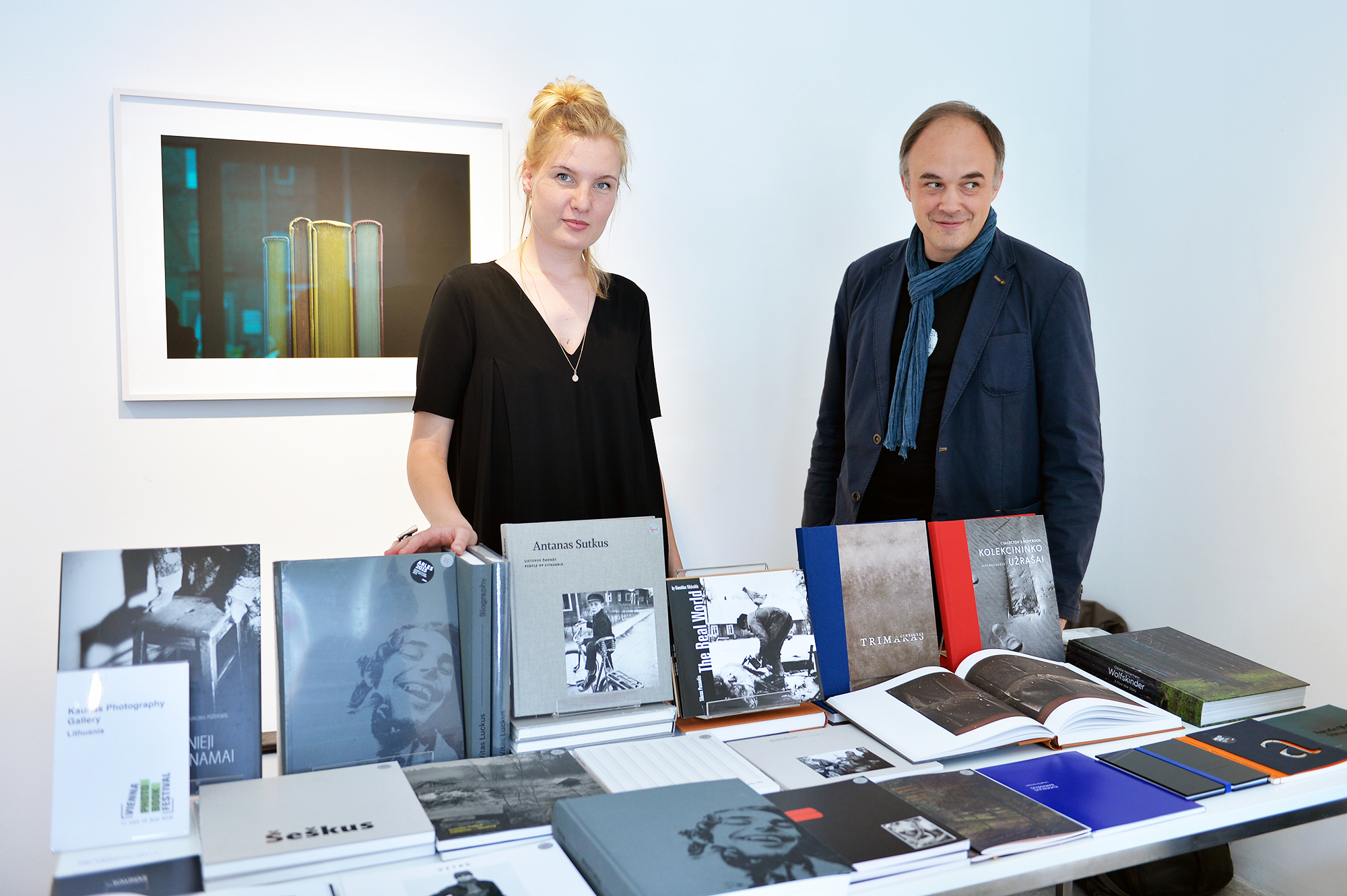 Viktorija Mašanauskaitė Ir Gintaras Česonis_ViennaPhotoBookFestival 2016 © Galerie OstLicht