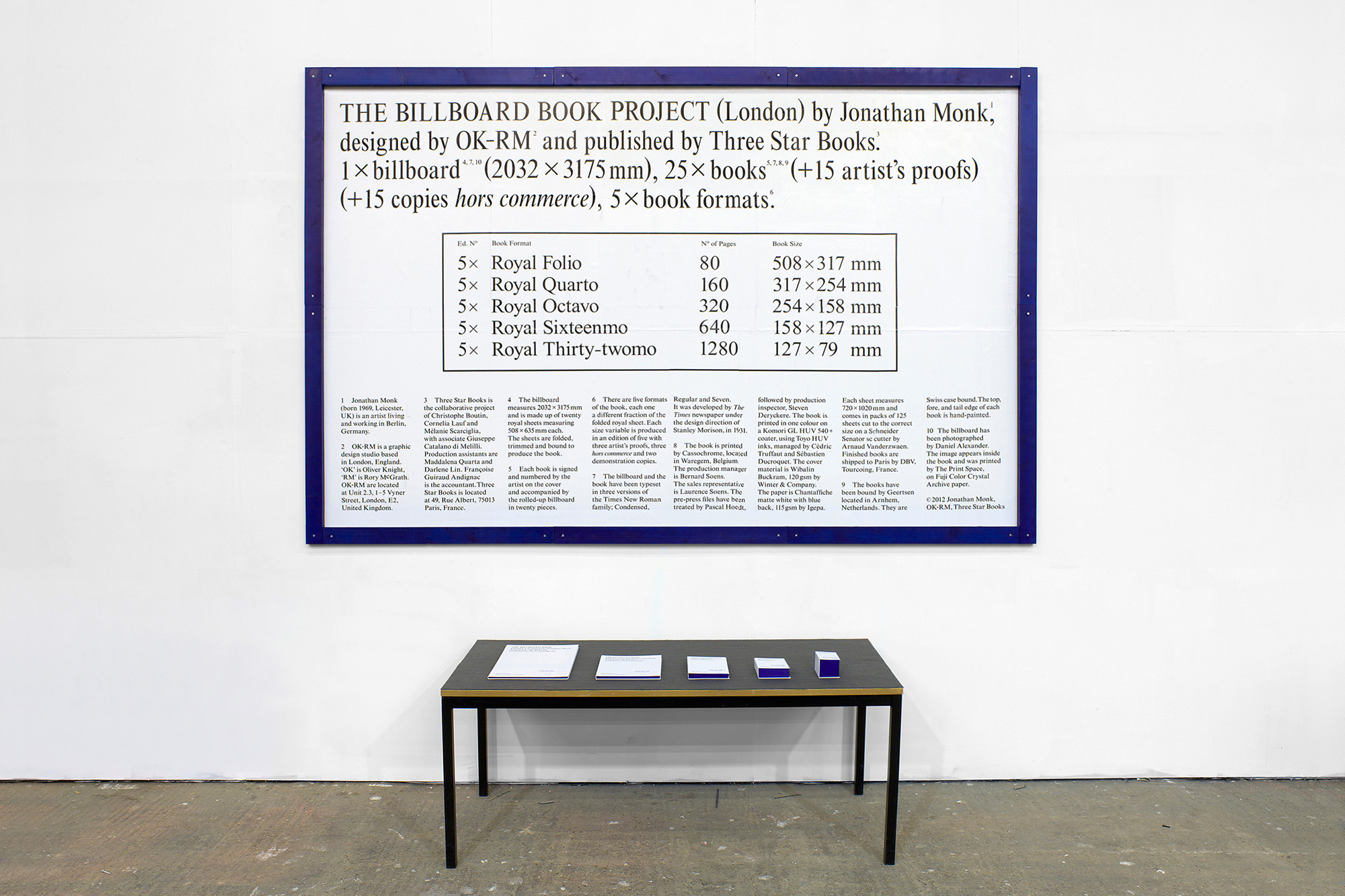 Jonathan Monk_The Billboard Book Project