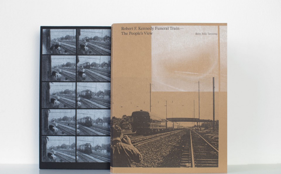 Robert F kennedy Funeral Train book _The People's View Cover